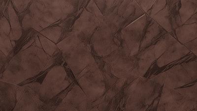 The primary subject of the image is a brown leather surface, which appears to be a piece of leather wallpaper or a leather-like material. The setting is a room with a brown and white patterned wallpaper. The visual style is a close-up of the leather surface, showcasing its texture and details. The colors and mood of the image are warm and earthy, with the brown leather and wallpaper creating a cozy and inviting atmosphere.