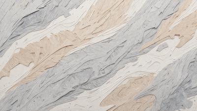 The primary subject of the image is a patterned wallpaper with a cream and brown color scheme. The setting is a room with a wall covered in this patterned wallpaper. The visual style is a close-up of the wallpaper, showcasing its intricate design. The colors and mood of the image are warm and inviting, creating a cozy atmosphere in the room.