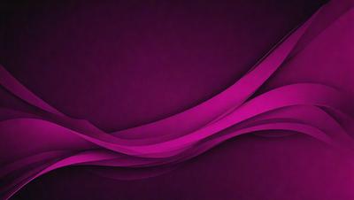 The primary subject of the image is a purple background with a flowing, curved design. The setting is a wall, and the visual style is a digital art or illustration. The dominant colors are purple and pink, creating a calm and soothing atmosphere.