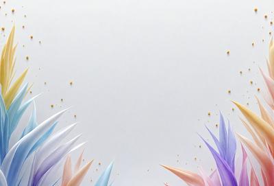 The primary subject of the image is a white wall with a pattern of yellow dots. The setting is a room with a white background. The visual style is a combination of digital art and illustration. The dominant colors are white and yellow, creating a clean and bright atmosphere.