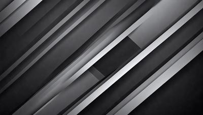 The primary subject of the image is a black and white photo of a silver metal surface. The setting is a dark room, and the visual style is a close-up of the metal surface. The colors and mood of the image are predominantly black and white, creating a sense of depth and contrast.