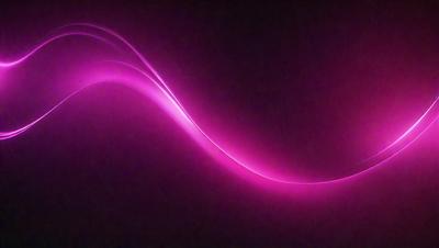 The primary subject of the image is a pink, swirling, and curving line. The setting is a dark background, which contrasts with the pink line. The visual style appears to be a digital art or illustration, as the line is smooth and fluid. The colors and mood of the image are predominantly pink, creating a sense of warmth and energy.