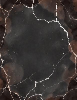 The primary subject of the image is a black and white photo of a marble surface. The setting is a marble countertop, and the visual style is a close-up of the marble surface. The colors and mood of the image are predominantly black and white, giving it a classic and timeless appearance.