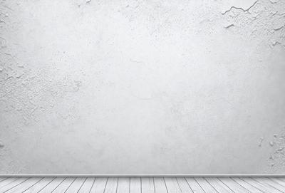 The primary subject of the image is a white wall with a white frame. The setting is a room with a white wall, and the visual style is a photo. The colors and mood of the image are predominantly white, creating a clean and minimalist atmosphere.