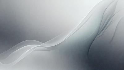 The primary subject of the image is a white, curved line that appears to be a part of a larger design. The setting is a white background, which provides a clean and minimalist appearance. The visual style is a combination of digital art and illustration, as the line is created using a digital medium. The colors and mood of the image are predominantly white, giving it a clean and modern feel.