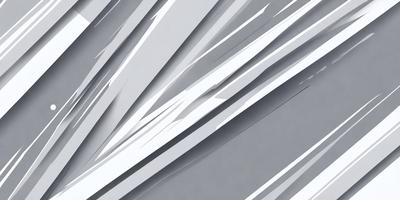 The primary subject of the image is a white and gray patterned wall. The setting is a room with a gray background. The visual style is a combination of digital art and illustration. The dominant colors are white and gray, creating a clean and modern atmosphere.