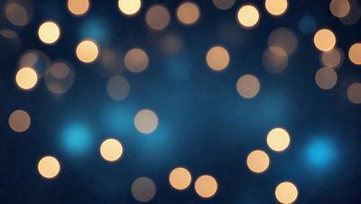 The primary subject of the image is a blue background with a pattern of white lights. The setting appears to be a nighttime scene, possibly a cityscape or a festive event. The visual style of the image is a combination of a photo and digital art, creating a unique and captivating atmosphere. The dominant colors are blue and white, with the white lights creating a sense of depth and contrast against the darker blue background.