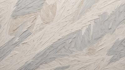 The image features a patterned surface with a mix of grays and browns. The primary subject is a close-up of the pattern, which appears to be a combination of textures and shapes. The setting is a white background, which contrasts with the patterned surface. The visual style is a blend of digital art and illustration, creating a unique and intricate design. The colors and mood of the image are warm and inviting, with the grays and browns providing a sense of depth and texture.