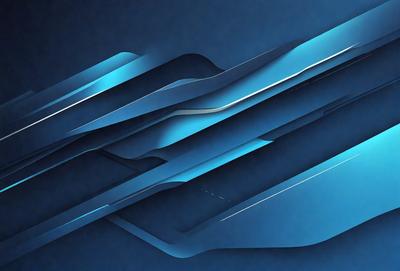 The primary subject of the image is a blue background with a silver or metallic design. The setting appears to be a futuristic or modern environment. The visual style is a combination of digital art and illustration, creating a unique and eye-catching design. The dominant colors are blue and silver, giving the image a sleek and modern appearance.