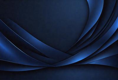 The primary subject of the image is a blue background with a pattern of swirls and curves. The setting is a dark, blue-toned environment, which creates a moody atmosphere. The visual style is a combination of digital art and illustration, as the swirls and curves are intricately designed and detailed. The colors and mood of the image are predominantly dark and dramatic, with the blue background serving as a striking contrast to the swirls and curves.