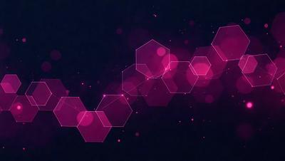 The primary subject of the image is a pink geometric pattern, which appears to be a digital art or illustration. The setting is a dark background, which contrasts with the bright pink pattern. The visual style is modern and creative, with the pink pattern being the main focus of the image. The colors and mood of the image are predominantly pink, creating a warm and vibrant atmosphere.
