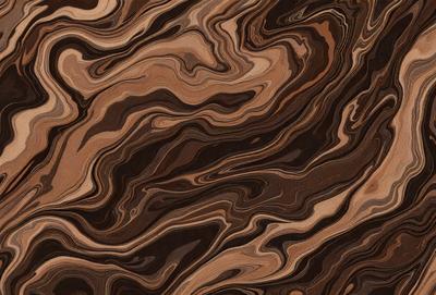 The primary subject of the image is a wooden surface with a unique and intricate pattern. The setting is a close-up of the wooden surface, showcasing the details of the pattern. The visual style is a close-up of the wooden surface, which gives a sense of depth and texture. The colors and mood of the image are predominantly brown and earthy tones, creating a warm and natural atmosphere.