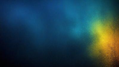 The primary subject of the image is a blue and yellow background. The setting is a dark blue sky, and the visual style appears to be a digital art or illustration. The dominant colors are blue and yellow, creating a vibrant and lively atmosphere.