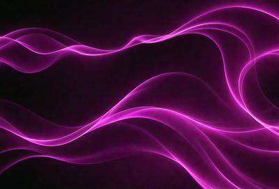 The primary subject of the image is a purple, pink, and white swirl pattern. The setting is a dark background, which contrasts with the vibrant colors of the swirl pattern. The visual style appears to be a digital art or illustration, as the swirl pattern is created with a combination of these colors. The overall atmosphere of the image is energetic and dynamic, with the swirl pattern evoking a sense of movement and flow.