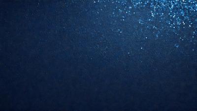 The primary subject of the image is a blue background with a few white specks. The setting is a dark, starry night, and the visual style is a digital art or illustration. The colors are predominantly blue and white, creating a calm and serene atmosphere.