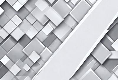 The primary subject of the image is a white building with a lot of windows. The setting is a cityscape, with the building surrounded by other buildings. The visual style is a combination of digital art and illustration, creating a unique and intricate design. The colors and mood of the image are predominantly white, giving it a clean and modern appearance.