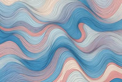 The primary subject of the image is a blue and pink swirl pattern. The setting is a blue and pink background, which creates a visually appealing contrast with the swirl pattern. The visual style of the image is a digital art or illustration, as it is a well-crafted and detailed design. The colors and mood of the image are predominantly blue and pink, giving it a vibrant and lively atmosphere.