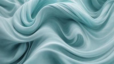 The primary subject of the image is a blue fabric, which appears to be a piece of cloth or a curtain. The setting is a room with a blue background, which creates a cohesive and visually appealing environment. The visual style of the image is a close-up of the blue fabric, showcasing its texture and details. The colors and mood of the image are predominantly blue, giving it a calm and serene atmosphere.