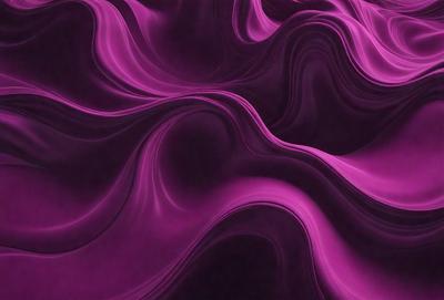 The primary subject of the image is a purple, swirling, and flowing pattern. The setting is a purple background, which adds to the overall visual style. The image appears to be a digital art or illustration, showcasing the artist's creativity and skill in designing the purple pattern. The colors and mood of the image are predominantly purple, creating a sense of calmness and tranquility.