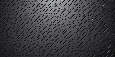 The primary subject of the image is a close-up of a black and white patterned surface. The setting is a black background, and the visual style appears to be a pattern or texture. The dominant colors are black and white, creating a classic and timeless atmosphere.