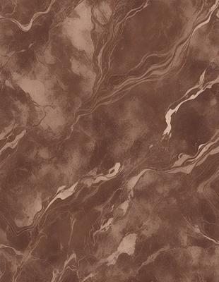 The image features a brown marble wall with a pattern of swirls and waves. The wall appears to be made of stone, giving it a natural and textured appearance. The primary subject of the image is the marble wall, which serves as the focal point of the scene. The setting is indoors, likely in a room with a stone or marble theme. The visual style of the image is a close-up of the marble wall, showcasing its intricate patterns and textures. The colors and mood of the image are warm and earthy, with the brown marble providing a sense of natural beauty and elegance.