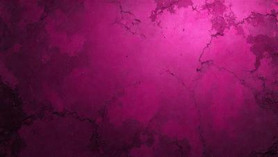 The primary subject of the image is a purple wall with a pattern of holes and bumps. The setting is a room with a purple wall, and the visual style is a close-up of the wall. The dominant colors are purple and pink, creating a moody and dramatic atmosphere.