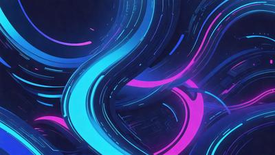 The primary subject of the image is a blue and purple swirling pattern, which appears to be a digital art or illustration. The setting is a dark background, which contrasts with the vibrant colors of the swirling pattern. The visual style suggests a modern and creative approach to art, with the use of digital tools to create intricate and dynamic designs. The dominant colors of the image are blue and purple, which evoke a sense of calmness and tranquility, while the swirling pattern adds a touch of energy and movement to the overall atmosphere.