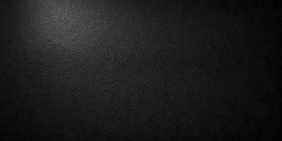 The primary subject of the image is a black leather surface. The setting is a black background, and the visual style is a close-up of the leather surface. The colors and mood of the image are predominantly dark and moody, with the black leather creating a sense of depth and texture.