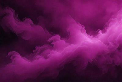 The primary subject of the image is a purple cloud, which is the main object, scene, or focus of the image. The setting or background is a dark, cloudy sky, which adds to the overall atmosphere. The visual style of the image is a digital art or illustration, as it appears to be a computer-generated or digitally created piece. The dominant colors in the image are purple and pink, creating a moody and dramatic mood.