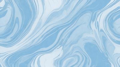 The primary subject of the image is a blue and white ocean wave. The setting is the ocean, with the wave being the main focus of the image. The visual style is a digital art or illustration, as the wave is depicted in a detailed and artistic manner. The dominant colors are blue and white, creating a serene and calming atmosphere.