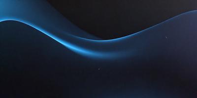 The primary subject of the image is a blue swirl, which appears to be a digital art or illustration. The setting is a dark background, and the visual style is a combination of digital art and illustration. The dominant colors in the image are blue and black, creating a moody and dramatic atmosphere.