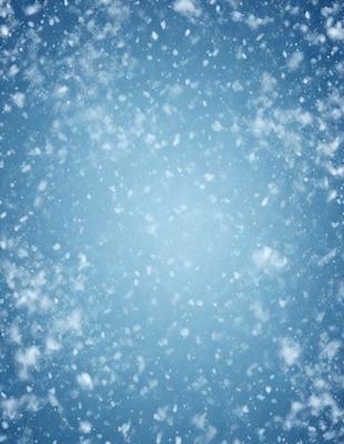 Primary subject: Snow
Setting/background: Sky
Visual style: Photo
Colors and mood: Blue and white