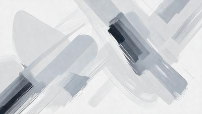 The primary subject of the image is a painting or drawing of a white and gray object, possibly a sculpture or a piece of art. The setting is a white background, which provides a clean and minimalist appearance. The visual style is a combination of digital art and illustration, as the image appears to be a blend of both. The colors and mood of the image are predominantly white and gray, creating a sense of simplicity and elegance.