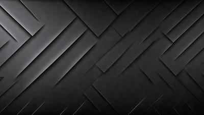 The primary subject of the image is a black and white patterned surface. The setting is a black background, and the visual style appears to be a digital art or illustration. The dominant colors are black and white, creating a bold and striking atmosphere.