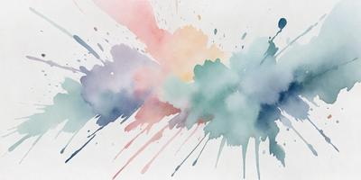 The primary subject of the image is a painting or drawing of a colorful flower. The setting is a white background, which provides a clean and uncluttered appearance. The visual style is a combination of digital art and illustration, as the flower is depicted in a vibrant and detailed manner. The colors and mood of the image are lively and cheerful, as the flower is painted in a variety of bright colors.