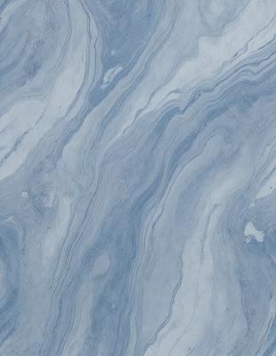 The primary subject of the image is a blue and white marbled tile. The setting is a bathroom, as the tiles are placed on the wall. The visual style is a photo, capturing the intricate patterns and textures of the marbled tiles. The dominant colors are blue and white, creating a calm and soothing atmosphere in the bathroom.