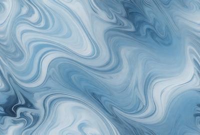 The primary subject of the image is a blue and white swirling pattern, which appears to be a digital art or illustration. The setting is a blue and white background, creating a visually striking contrast. The visual style is modern and artistic, with the swirling pattern being the main focus of the image. The colors and mood are predominantly blue and white, giving the image a clean and sophisticated appearance.