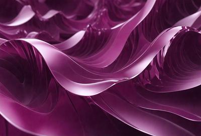 The primary subject of the image is a purple, flowing, and swirling pattern. The setting is a purple background, which complements the flowing pattern. The visual style is a digital art or illustration, creating a unique and artistic representation of the purple flowing pattern. The colors and mood of the image are predominantly purple, giving it a calming and serene atmosphere.