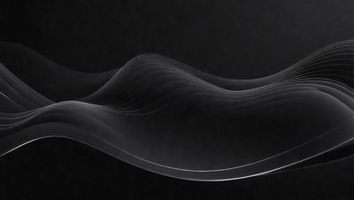 The primary subject of the image is a wave, which is the main object, scene, or focus of the image. The wave is depicted as a digital art or illustration, with a black background and a patterned texture. The colors and mood of the image are predominantly dark, with the wave being the main visual element.