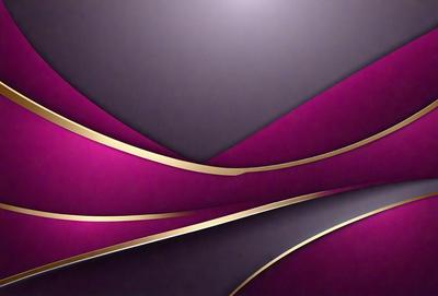 The primary subject of the image is a purple and gold patterned wall. The setting is a room with a purple and gold wallpaper, creating a visually striking and unique atmosphere. The visual style is a combination of digital art and illustration, with the gold and purple colors creating a bold and luxurious appearance. The overall mood of the image is elegant and sophisticated, with the purple and gold colors evoking a sense of luxury and refinement.