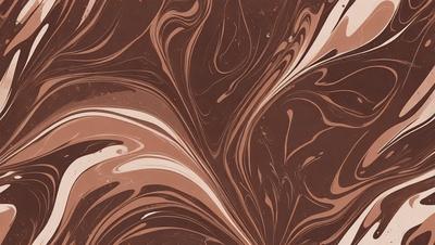 The primary subject of the image is a swirling pattern of brown and white colors, which creates a visually striking and dynamic scene. The setting is a brown and white marbled surface, which adds to the overall aesthetic of the image. The visual style is a combination of photo and digital art, as the swirling pattern appears to be a blend of both. The colors and mood of the image are predominantly brown and white, with a sense of depth and movement conveyed through the swirling pattern.