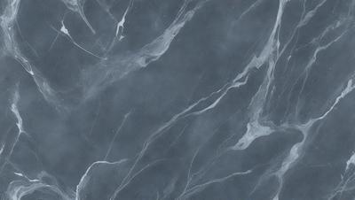The image features a marble-like surface with a pattern of swirls and lines. The primary subject is the marble, which is the main object, scene, or focus of the image. The setting is a gray background, which complements the marble's appearance. The visual style is a close-up of the marble, showcasing its intricate pattern. The colors and mood of the image are predominantly gray, giving it a sophisticated and elegant appearance.