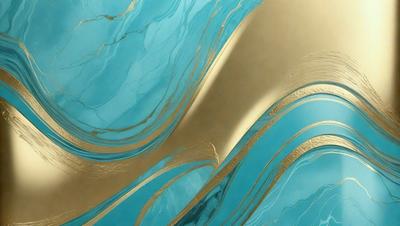 The primary subject of the image is a blue and gold swirl pattern, which is the main object, scene, or focus of the image. The setting or background features a blue and gold swirl pattern, which creates a visually appealing and cohesive environment. The visual style of the image is a combination of digital art and illustration, as it showcases a detailed and intricate design. The colors and mood of the image are predominantly blue and gold, which evoke a sense of elegance and sophistication.