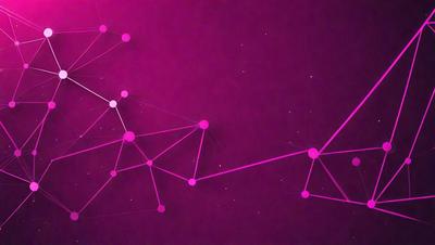 The primary subject of the image is a purple background with a pattern of dots. The setting appears to be a space or a futuristic environment. The visual style is a combination of digital art and illustration, creating a unique and intriguing design. The colors and mood of the image are predominantly purple, which gives it a calm and serene atmosphere.