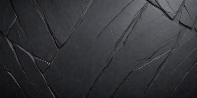 The primary subject of the image is a close-up of a black leather surface, possibly a leather-like material or a leather-like wall. The setting is a dark room, and the visual style appears to be a close-up of the leather surface. The colors and mood of the image are predominantly dark, with the black leather surface being the main focus.