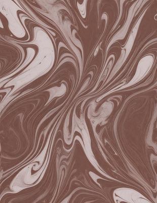 The primary subject of the image is a brown and white marbled pattern, which is the main focus of the image. The setting is a brown and white marbled surface, which serves as the backdrop for the pattern. The visual style of the image is a close-up of the marbled pattern, showcasing its intricate details. The colors and mood of the image are predominantly brown and white, creating a sense of elegance and sophistication.