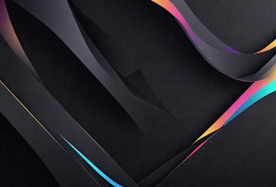 The primary subject of the image is a black and white abstract art piece. The setting is a black background, which contrasts with the artwork. The visual style is a combination of digital art and illustration, creating a unique and intriguing pattern. The dominant colors are black and white, giving the artwork a bold and striking appearance. The overall atmosphere is one of creativity and artistic expression.