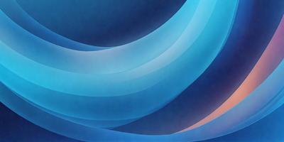 The primary subject of the image is a blue and white painting of a wave. The setting is a blue background, and the visual style appears to be a digital art or illustration. The dominant colors in the painting are blue and white, creating a calm and serene atmosphere.