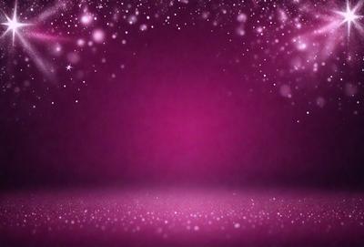 The primary subject of the image is a purple background with a pink hue. The setting is a dark room, and the visual style appears to be a digital art or illustration. The dominant colors and overall atmosphere are a mix of purple and pink, creating a warm and inviting ambiance.