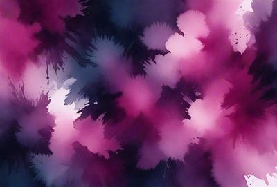 The primary subject of the image is a close-up of a pink and purple pattern, which appears to be a painting or a digital artwork. The setting is a colorful background, and the visual style is a mix of artistic and digital elements. The dominant colors in the image are pink and purple, creating a warm and vibrant atmosphere.
